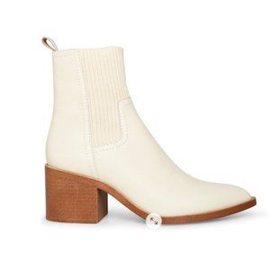 Steve Madden Abriel Bone Leather Booties Size 8